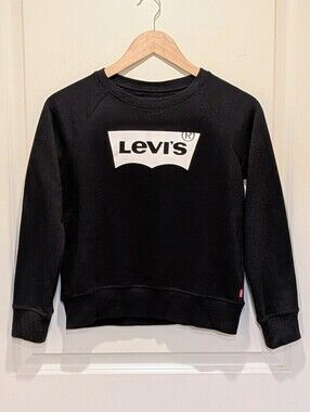 3/$30 EUC Levi's Youth L Batwing Logo Crewneck Sweatshirt